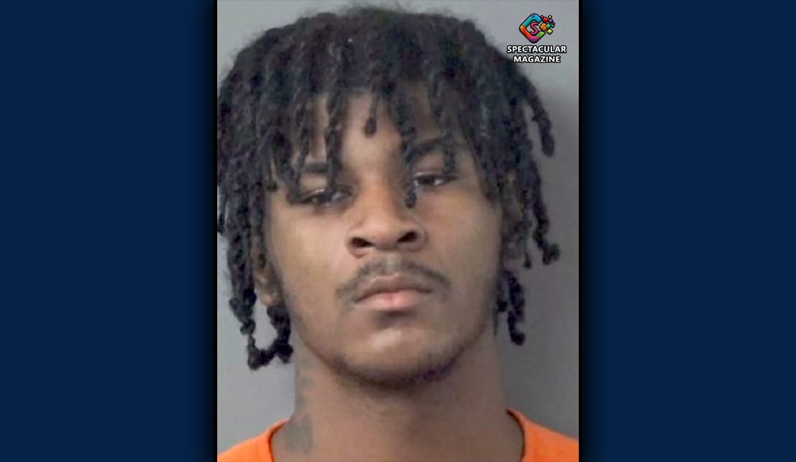 Mugshot of Jaydin Dashon Richardson, 21, of Zebulon, charged with six counts of attempted first-degree murder following a shooting in Wilson, North Carolina.